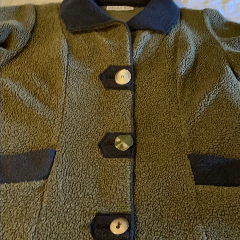 Vintage Fleece Borrowers Coat Alexa Rae